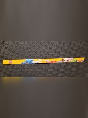 Authentic LEGO Store Shelf Strip Talker 60.96cm X 3.2cm (24"X1.25") New and Rare